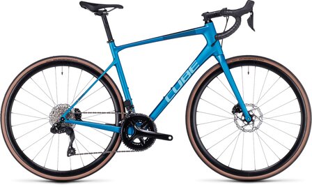 Cube Attain GTC SLX Shimano 105 Di2 Blue