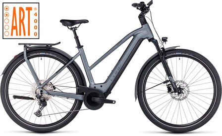 CUBE KATHMANDU HYBRID PRO 750 2024 Flash Grey inclusief ART II goedgekeurd slot
