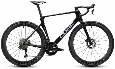 Cube Agree C:62 SLT Dura Ace di2 2027 Zwart Carbon Racefiets