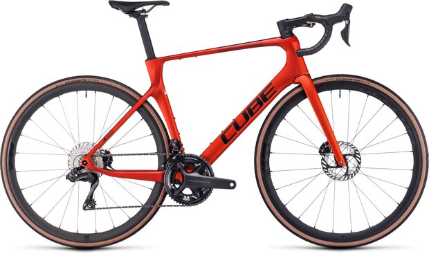 Cube Agree C:62 Race Shimano Ultegra Di2 Orange