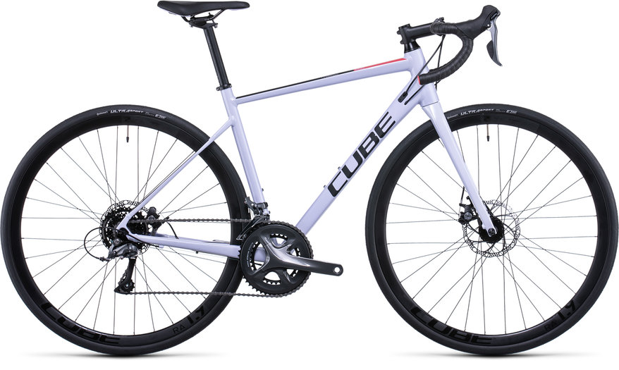 Cube Axial WS 50 cm. is de instap dames racefiets met shimano claris